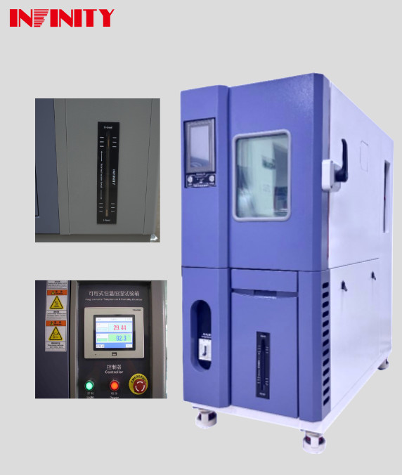 Programmable Constant Temperature Humidity Test Chamber Humidity Deviation ±5.0％RH（≤75％RH）