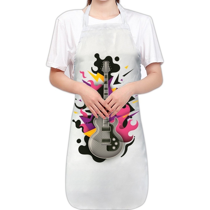 Customizaton Polyester Sublimation Apron Blanks White For Adult And Kids