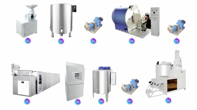 PD3000 Chocolate Conch Refiner Mahince 3000L Big Capacity Chocolate Production Line Machines For Food Industry Use 2