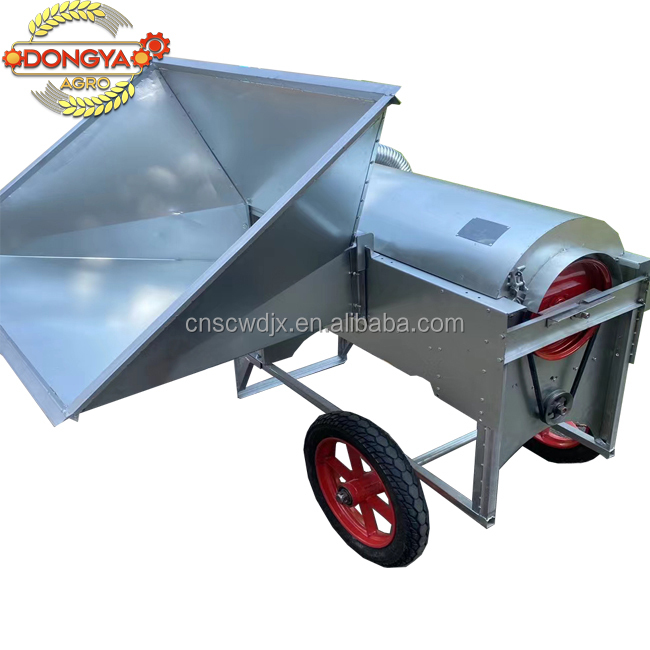 DONGYA double roller 5GT-100 multi-thresher for quinoa crop/sorghum top quality