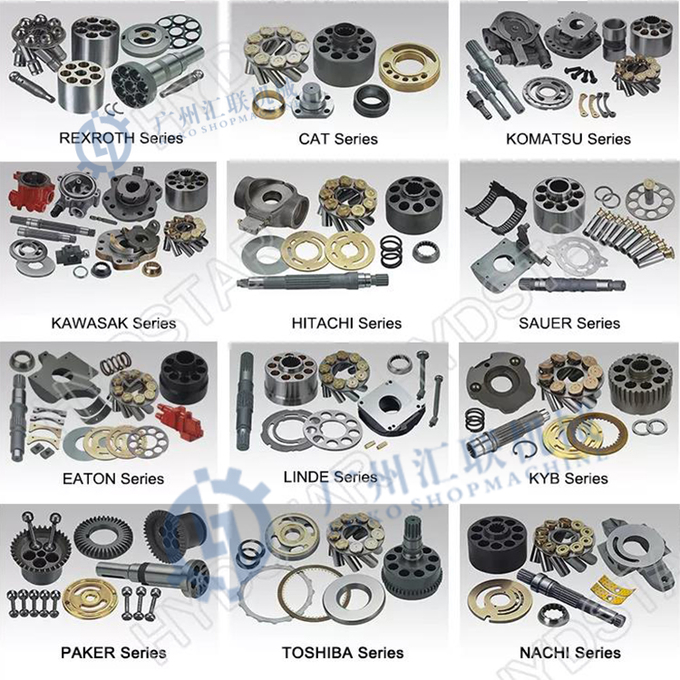 Original KPM Excavator KAWASAKL K3VL80 Mini Hydraulic Piston Pump Assy For SY75 SY65