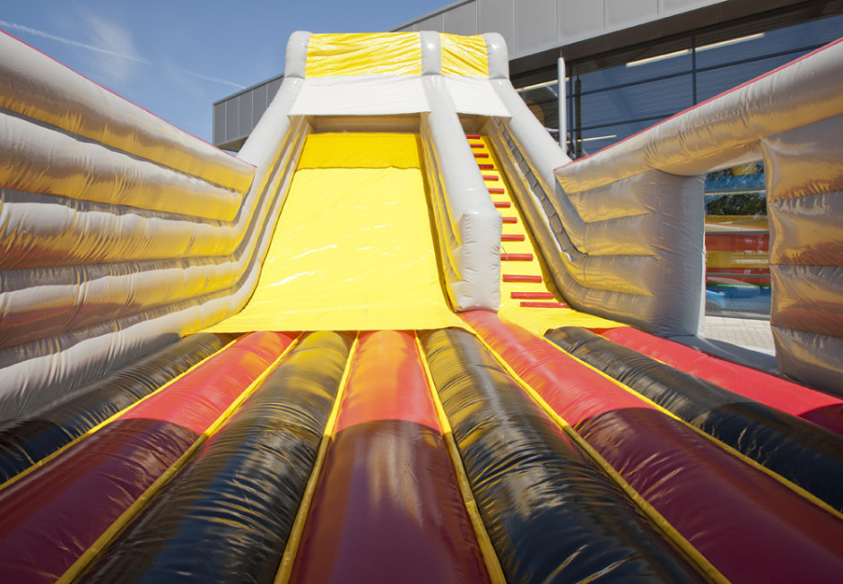 Customized Fire Truck Adult Inflatable Slide Party Event Rent Inflatable Slides
