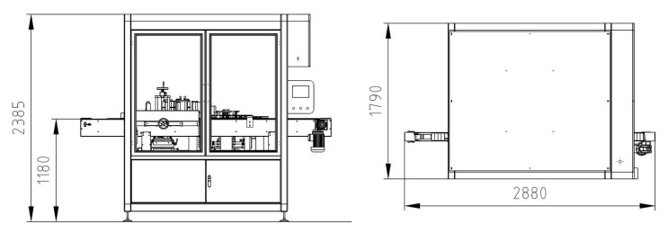 High Speed 10000BPH TN-200DH Rotary Labeling Machine 220V 6.5KW