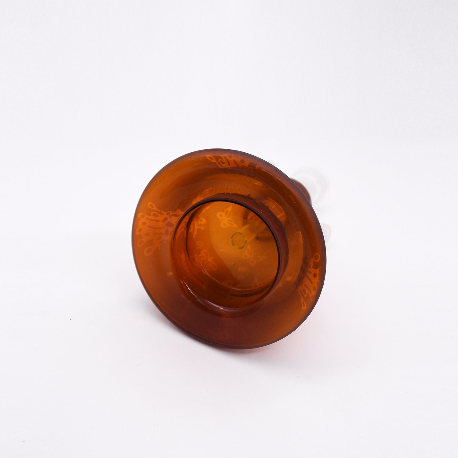 LFGB Inhale Straight Borosilicate Glass Water Pipe Pot