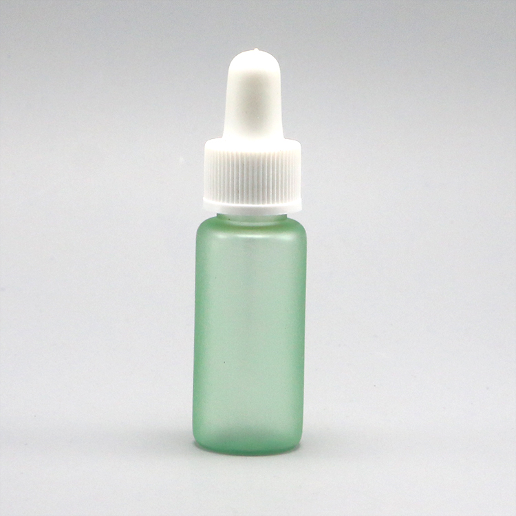 15ml Round Shape Customization PET Dropper Bottles for Liquid Dispenser Sample Holder
