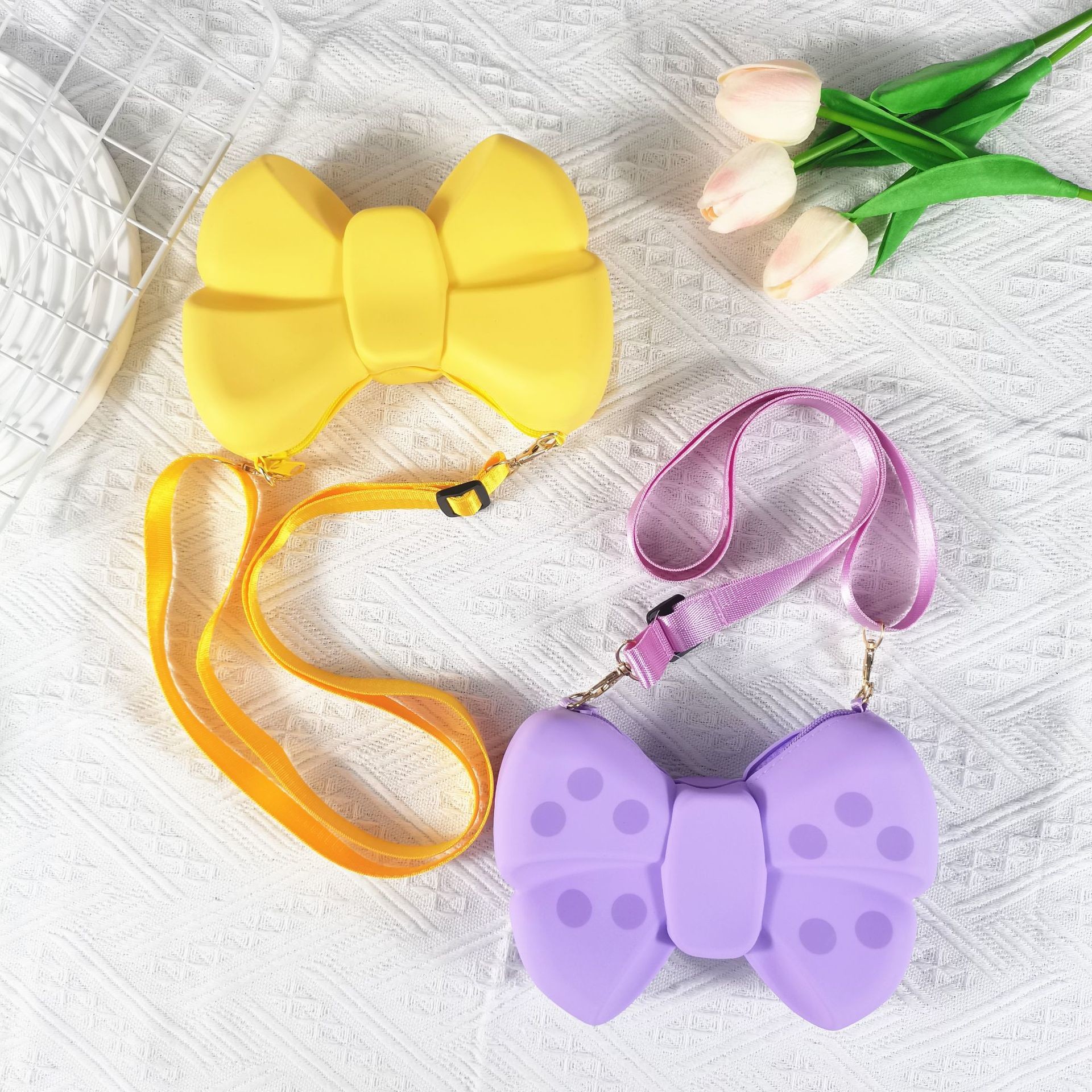 Silicone Pencil Case For Kid Large Capacity Pencil Pouch Aesthetic Pen Bag School Office Stationery Organizer Makeup Bag