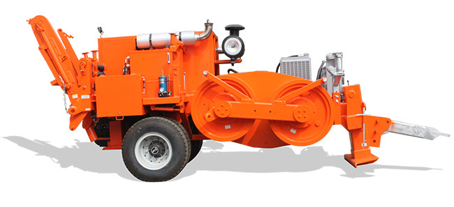 TY160 Transmission Line Stringing Equipment Hydraulic Puller Max Intermittent Pull 160kN