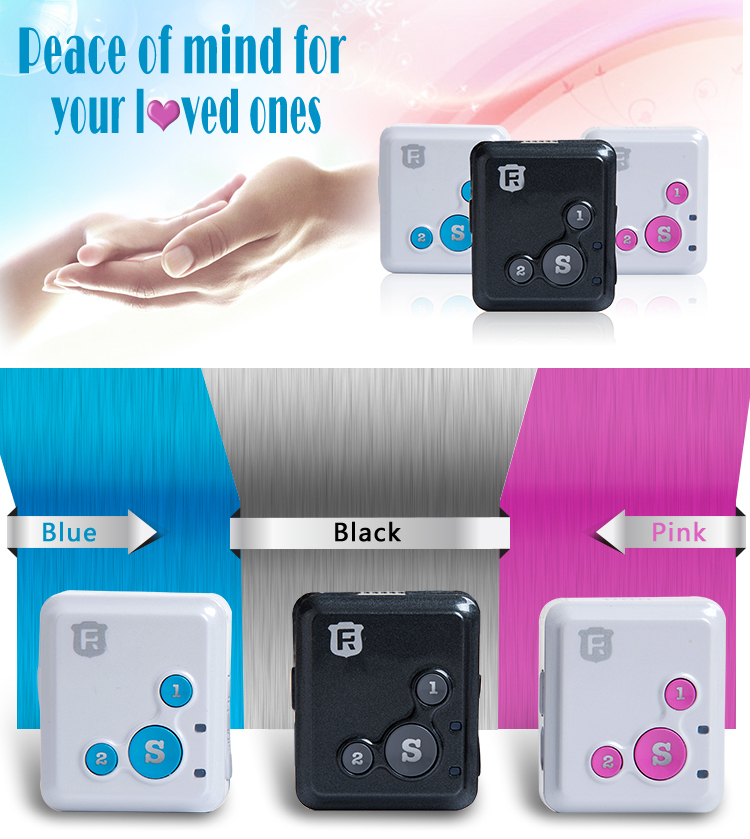 2016 best price mini personal gps tracker hand held use for kids elderly students RF-V16