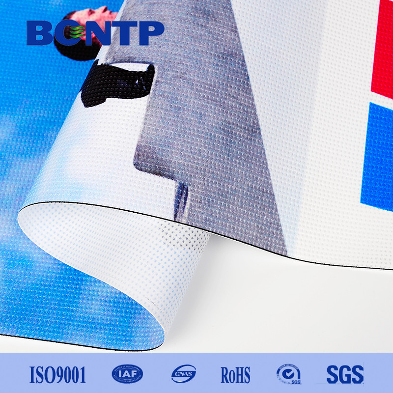 1000D Colorful Vinyl Coated Polyester Mesh Fabric for mesh banner