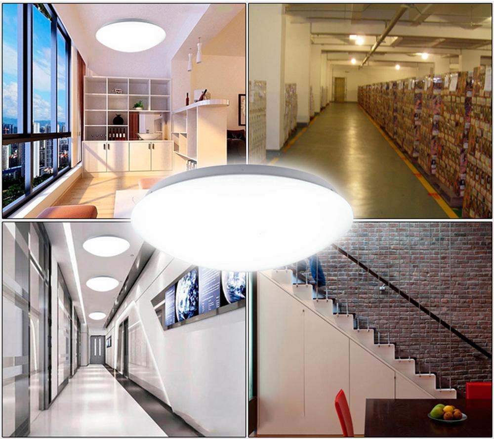 18W Microwave Motion Sensor LED  Emergency Ceiling Light with Battery back-up for Corridor and Hallway