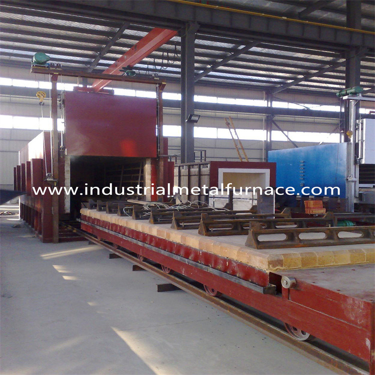500KW Heat Treatment Equipment Electric Resistance 4 Zones Trolley Type