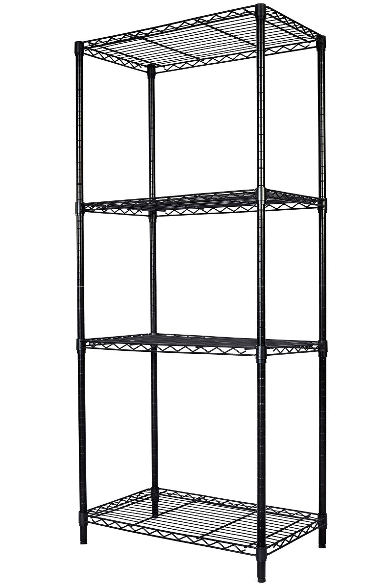 Customized ESD Storage 4 Layers Shelf Trolley Wire Mesh shelving Cart