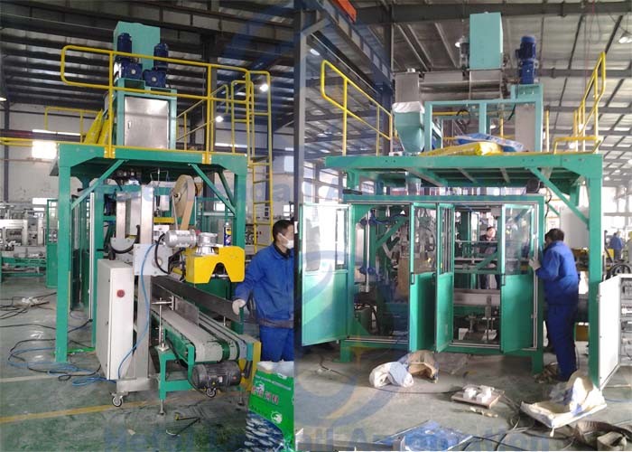 High Speed Powder Filling Packing Machine For Cenosphere / Caustic Calcined Magnesia
