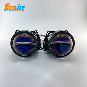 China 12V Bi LED Projector Lens 3.0 Inch Blue Car Headlight Bulbs on sale