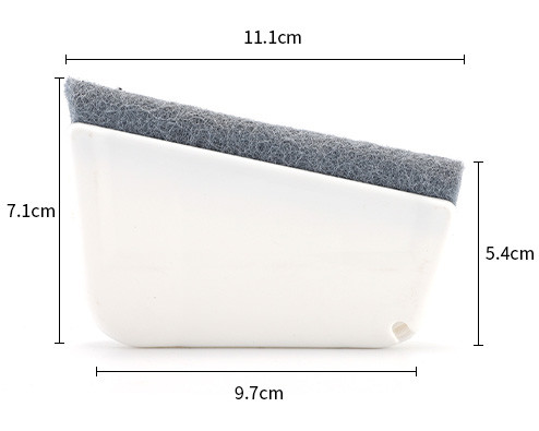Window Groove Cleaning Brush Magic Hand-held Window Door Cloth Gap Door Track Crevice Cleaner brush Replacement