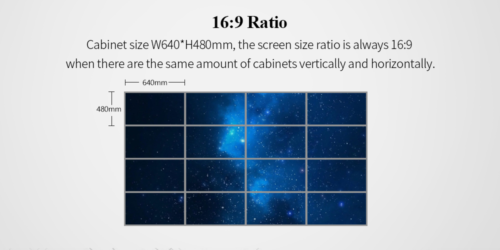 High Contrast Ratio Indoor Fixed LED Display Energy Saving With Turn Key Solution