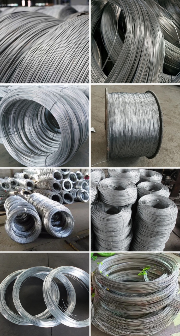 Binding Wire of Low Carbon Galvanized Steel Wire with Assurance and Welding Service