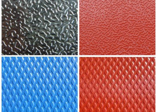 Alloy3003 H24 Temper Grade 26 Gauge Thick White Color Stucco Embossed Aluminum Sheet Used For Building Exterior Cladding