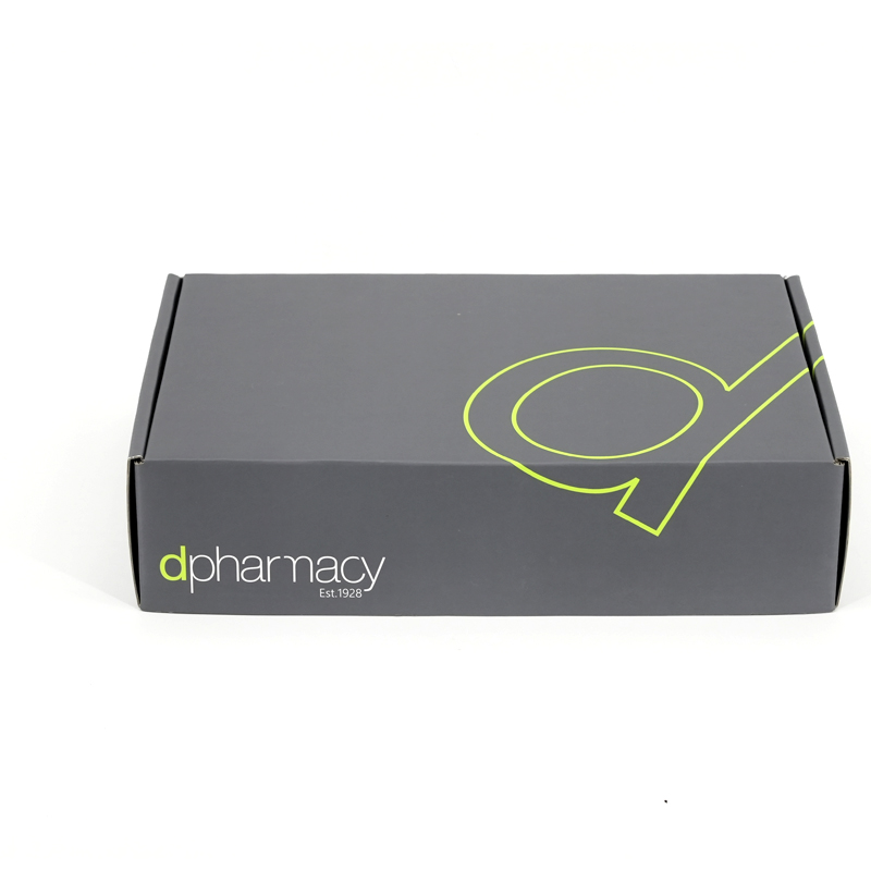 10x5x5 Corrugated Cardboard Folding Boxes Shipping Packaging With Logo Customized Order