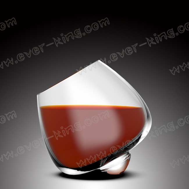 Smooth Transparent Glass Cup Without Handle 80*82mm