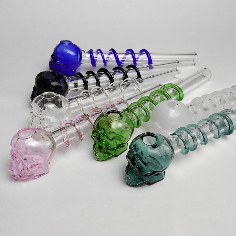 Hand Glass Smoking Pipe Multiple Colors Glass Steamroller Fixed Diffused