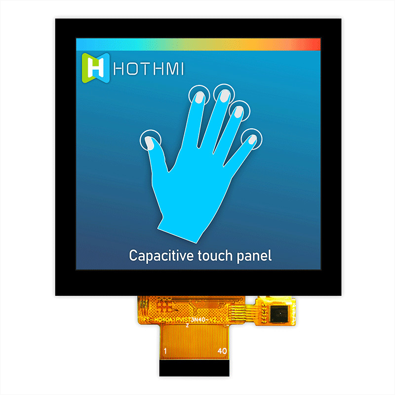 4.0 Inch 480x480 Square Display TFT Lcd Module IPS SPI FT6336U With Pcap Monitor