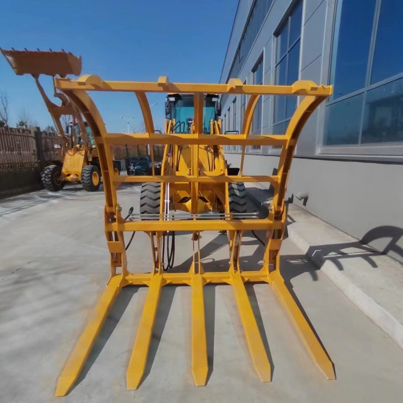 Front Mounted Grass Grabber Loader Machine For Various Types Of Loaders