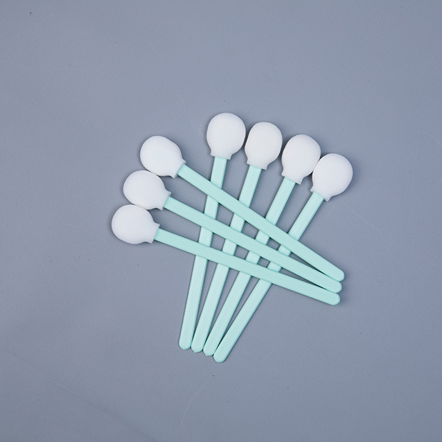 TX708 Foam Tipped Swabs Circular Sponge , OEM Head Sterile Cotton Swab