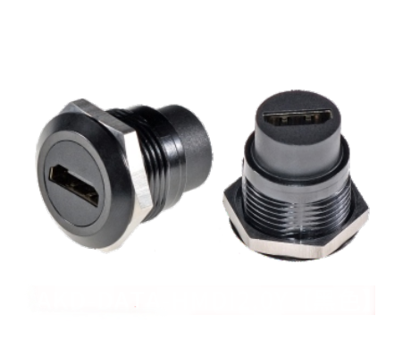 Industrial Electronics Accessories Zinc Alloy Square Data Connector for Audio Data via USB