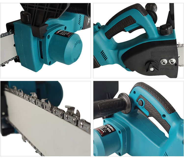 12'' Battery Portable mini handheld chainsaw cordless Electric Chain Saw For Wood Cutting