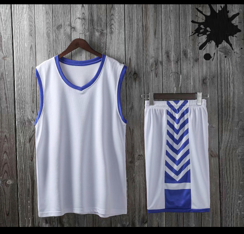 Adult children basketball suit custom men's competition training camp sports team uniform light board basketball suit