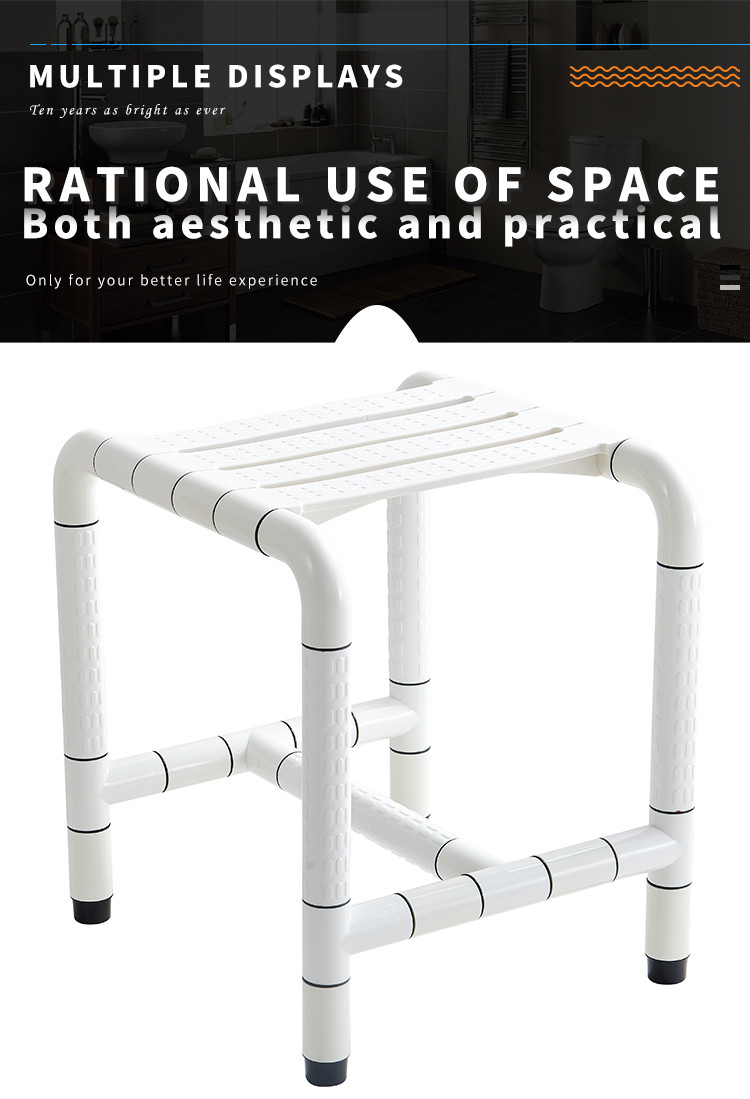 Polished Bathroom Shower Seats Chair For Seniors Elderly Disabled Handicap