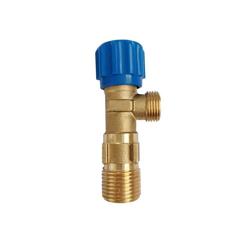 Manual Oem 1/2inch Brass Angle Valve With Zinc Alloy Handle