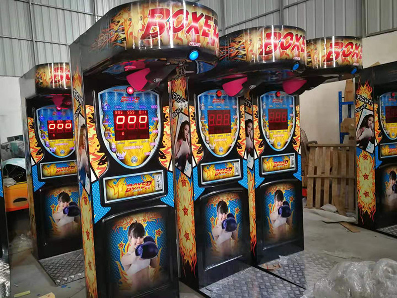 Street Amusement Boxing Punch Machine Punch Bag Boxing Game Machine Indoor Ultimate Big Punch Boxing Arcade Machine