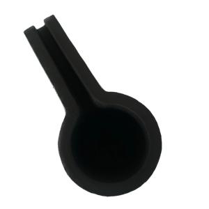 Heat Resistant SiC Graphite Crucible With Pouring Nozzle