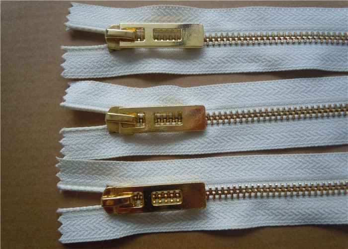 Heavy Duty Invisible Zipper For Jackets , Two Way Separating Zipper