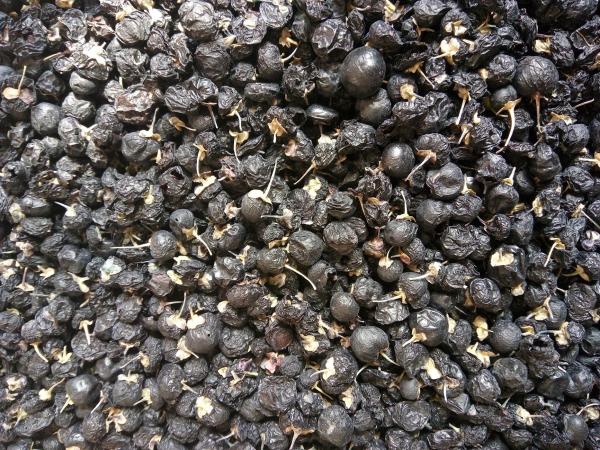 Amorberry Organic Black Wolfberry 100% natural black goji berry Freeze dried