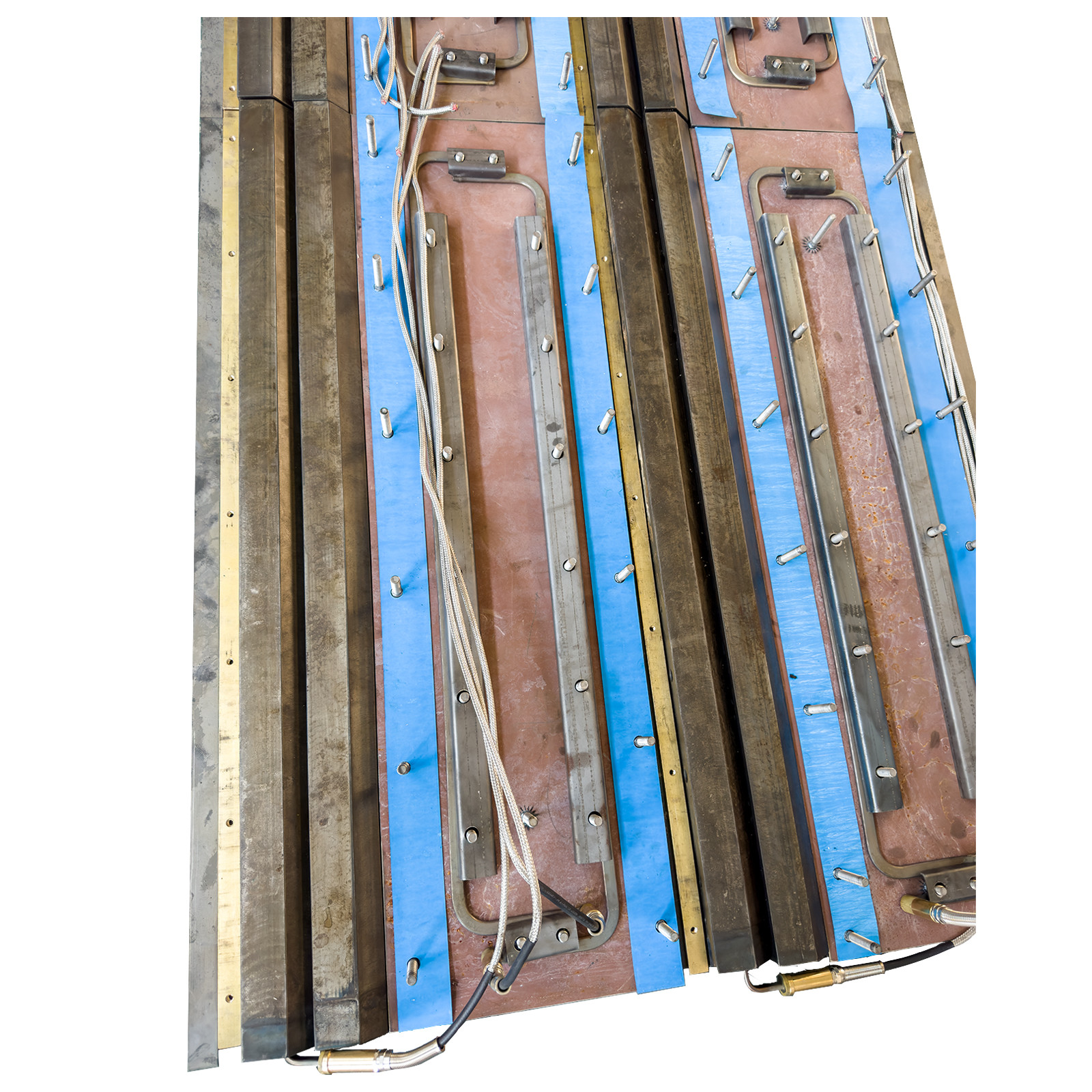 VDT-V88 Electrical heating screed kit stove Screed plates kit Double rammer 2-rammers for asphalt paver 80873870