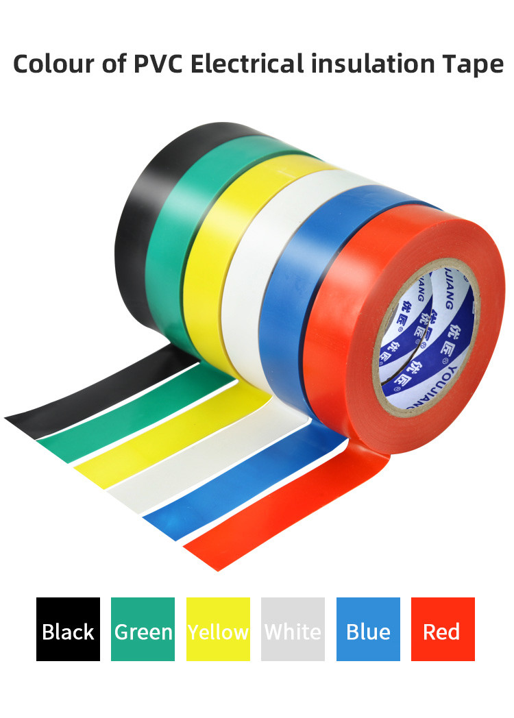 Industrial Grade High-Temperature Resistant PVC Electrical Insulation Tape