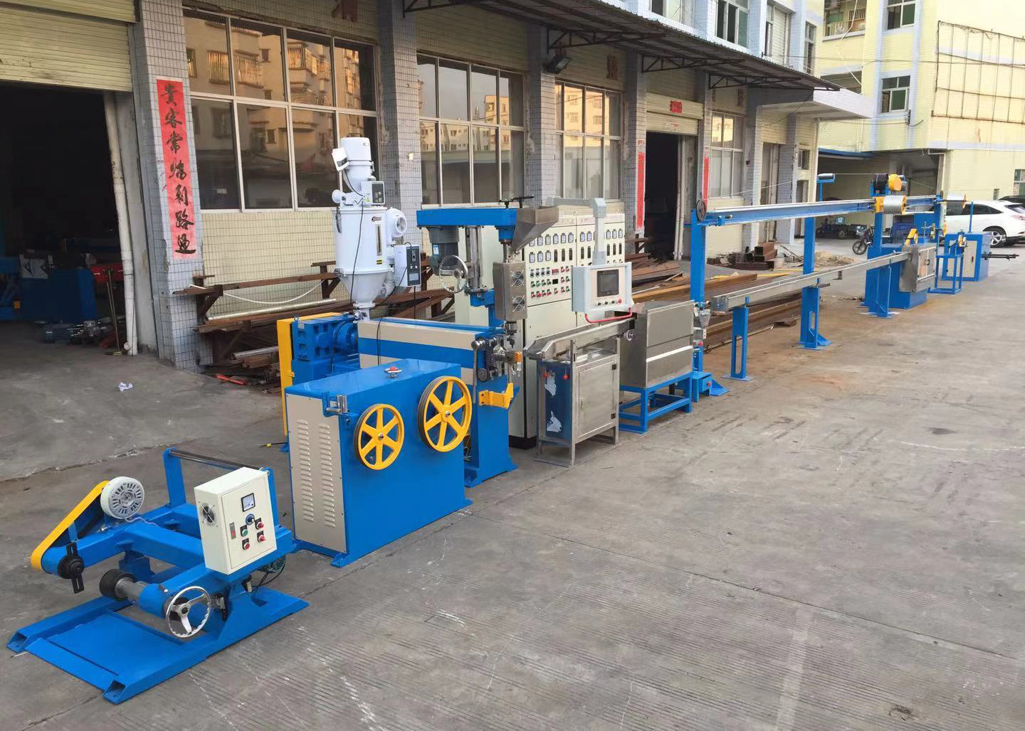 Bv Bvr Building Wire Cable Extrusion Machine Line