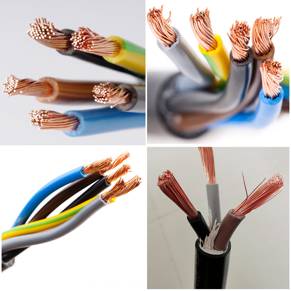 Flexible Royal Cord Cable with PVC Insulated 2-60 Core Bunched Copper Electric Wire