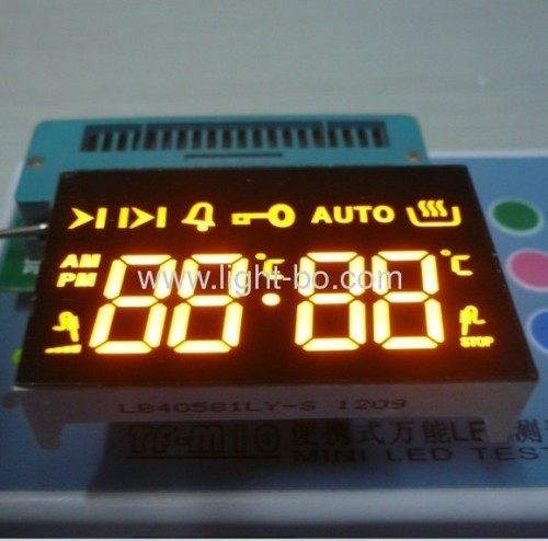 Custom Design Multi-color 7-segment LED Display 0.58-inch Four-digit