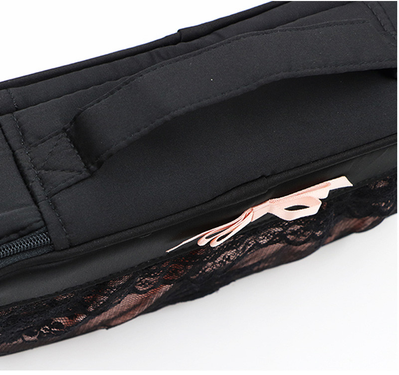 China Large Capacity Protable Travel PU Lace Cosmetic Tote Bag