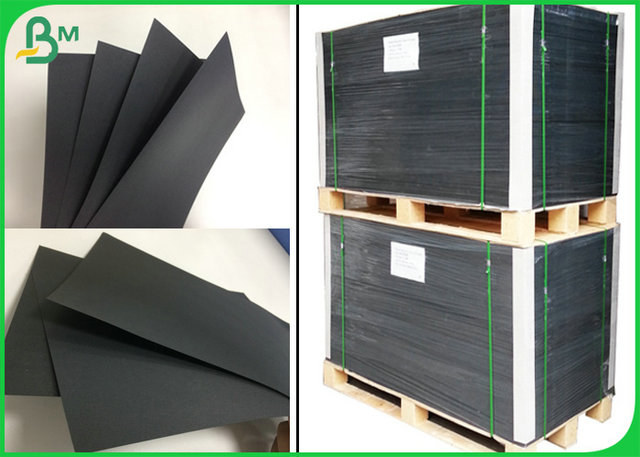 SGS Approved 180gr 230gr 300gr Black Colour Cardboard For Advanced Album