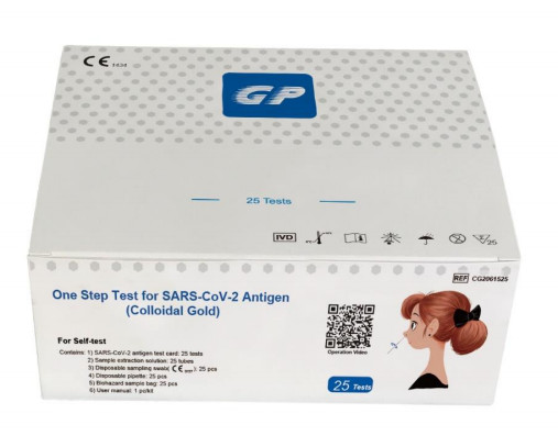 Non Invasive Sampling One Step Test For SARS-CoV-2 Antigen Self Test Use