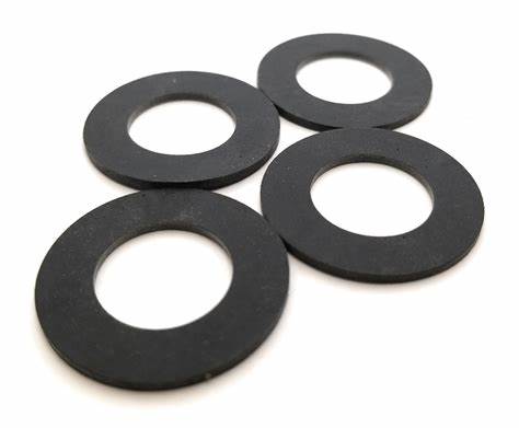 Black White Rubber Sealing Washers Customizable For Easy Connection