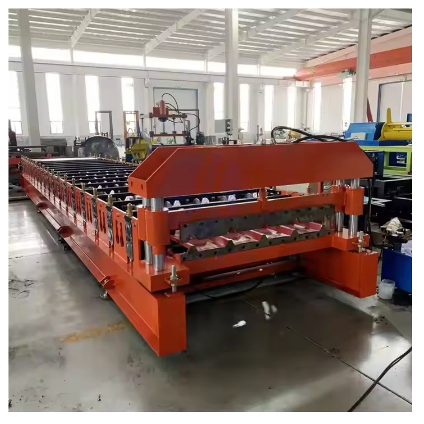 High Precision Trapezoidal Roof Roll Forming Machine In Ibr Sheet Rolling Sheet