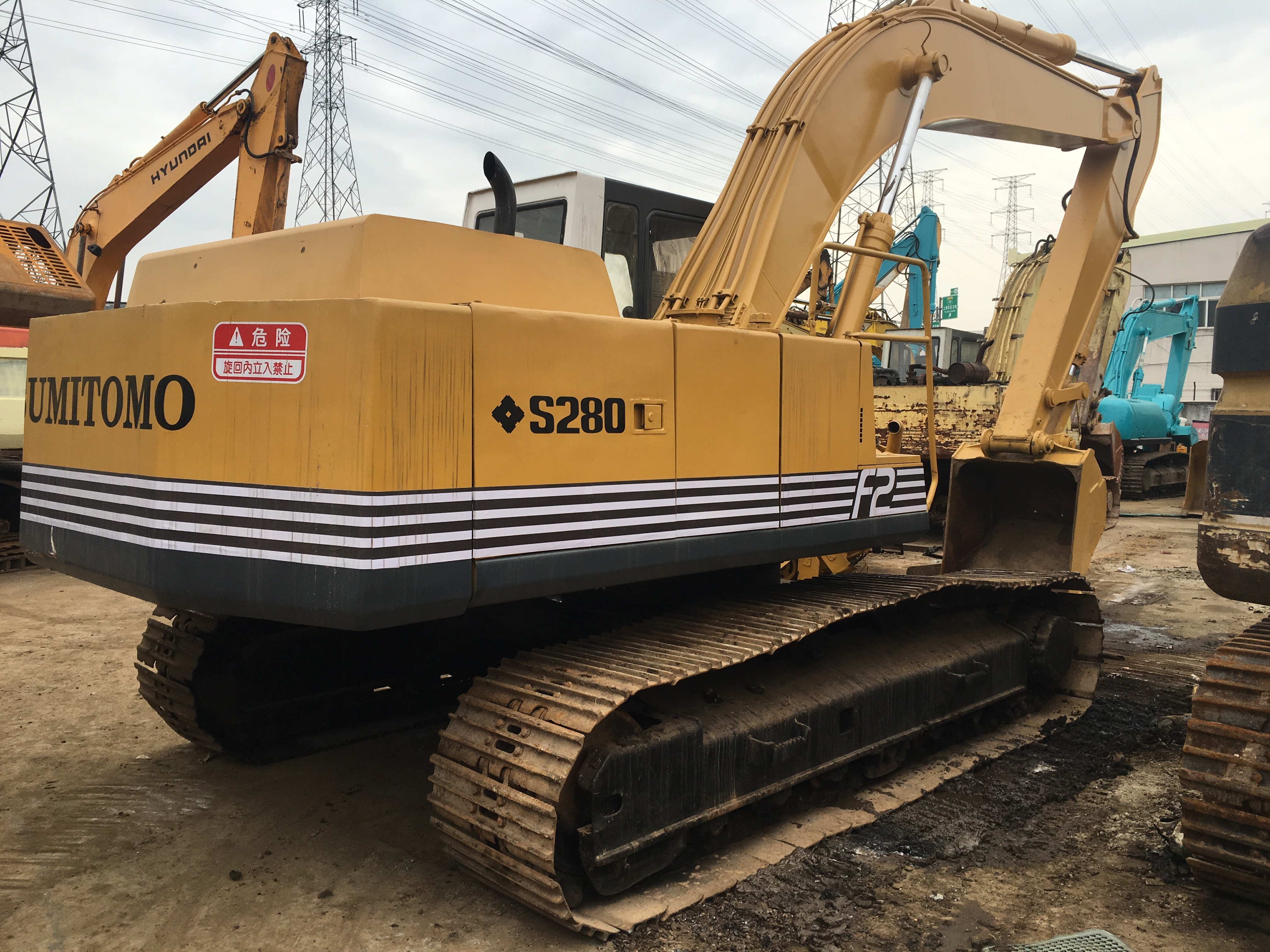 Japan Made Sumitomo S280 S265 S160 EX200 Hydraulic Crawler Excavator , Cheap Price Used Digger Excavator