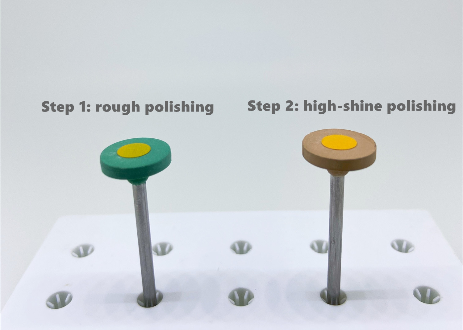 Dental Lab Polisher Sintered Zirconia Grinding Bur High Gloss Polishing