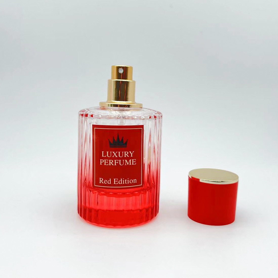 Round Flat Shoulder 25ml Perfume Spray Bottles Empty